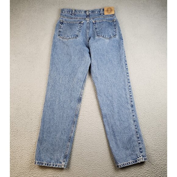 Y2K 90's Arizona Jeans Men's 33x31 Blue Relaxed Fit Straight Leg Stonewash Denim - Picture 1 of 13